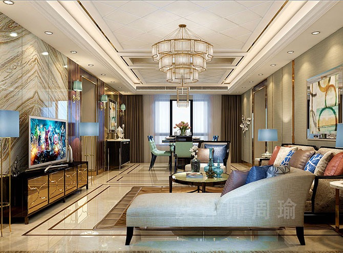 亚洲无码荡妇网世纪江尚三室两厅168平装修设计效果欣赏